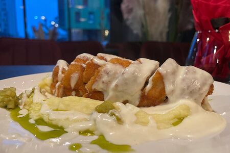 Пожарская котлета с пюре