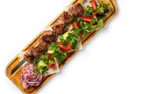 Кавказский шашлык из баранины