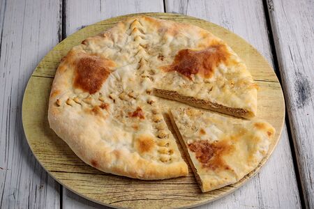 Пирог с цыпленком и базиликом