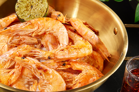 Креветки пиль-пиль с пряным маслом (100 гр)