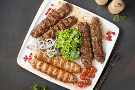 Люля-кебаб из баранины