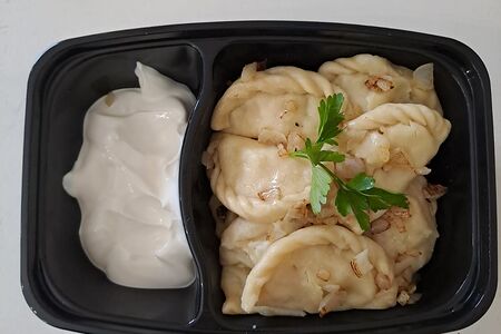 Вареники с картошкой (полуфабрикат замороженный)