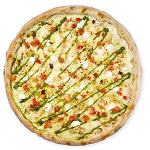 Пицца Курица с песто средняя