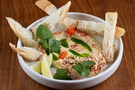 Хумус с орехами кешью