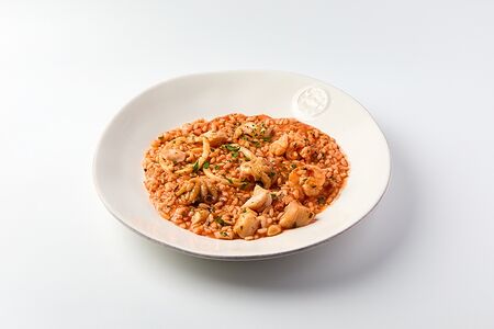 Ризотто с морепродуктами