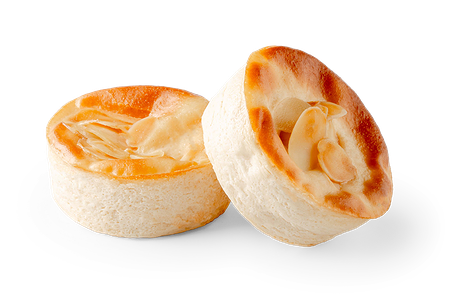 Миндальные сырники с манго-маракуйей