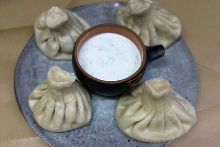 Хинкали с говядиной