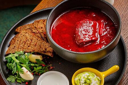 Борщ с говядиной