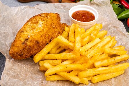 Кальмар в панировке