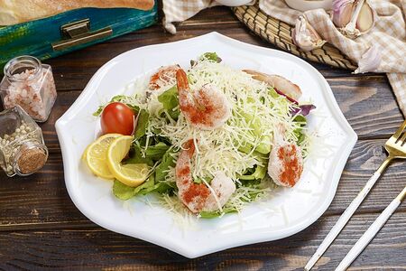 Цезарь с креветками