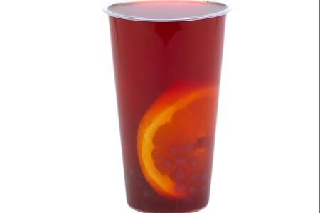 Bubble Tea Чёрный чай с клубникой