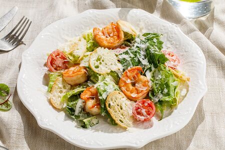Цезарь с креветками