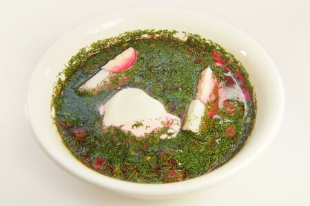 Борщ холодный