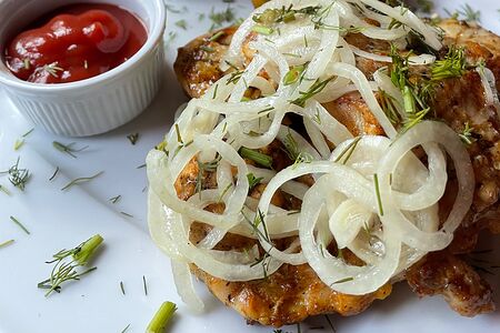 Шашлык из курицы