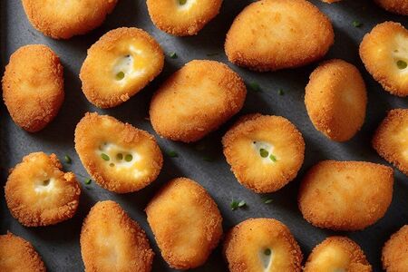 6 наггетсов и соус чесночный 