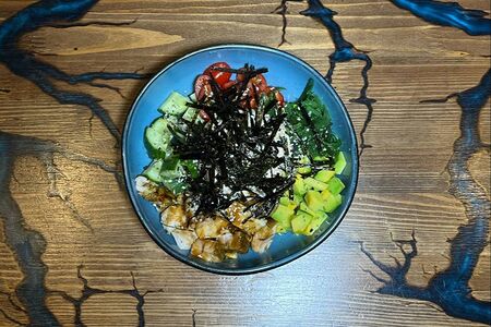 Поке с курицей