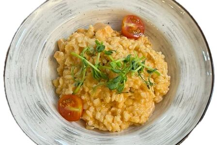 Ризотто с лососем