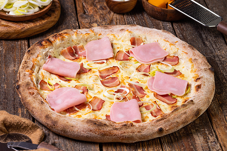 Пицца Карбонара маленькая