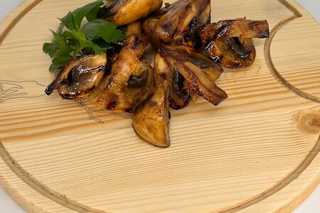 Шампиньоны гриль