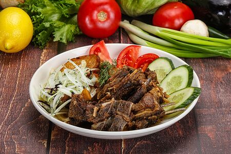 Казан кебаб баранина