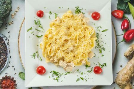 Паста с курицей