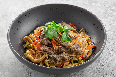 Вок с говядиной