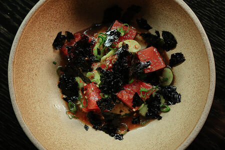 Тартар из тунца аками