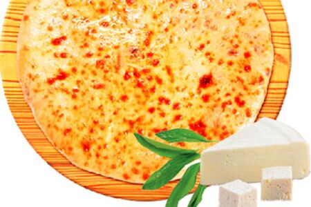 Пирог с сыром и черемшой