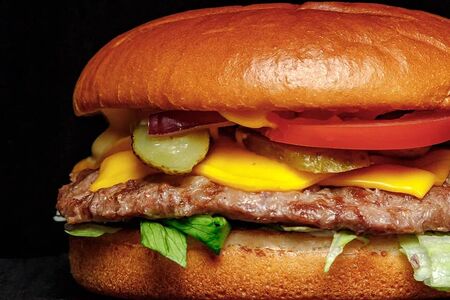 Бургер Сырный Дом Обычный