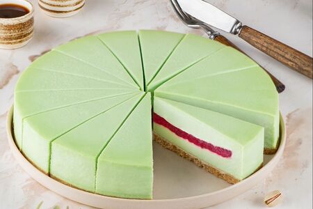 Чизкейк Фисташка-малина