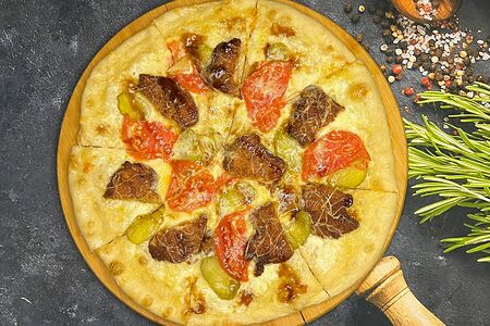 Пицца с хрустящим цыпленком