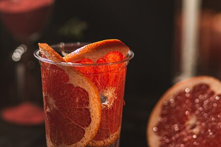 Лимонад Грейпфрут-мёд-лаванда