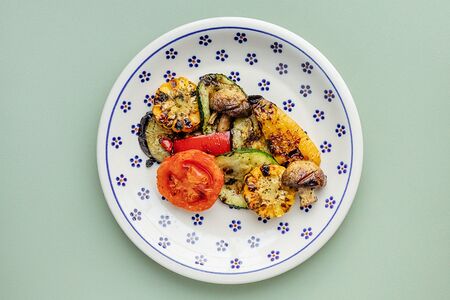 Овощи на мангале