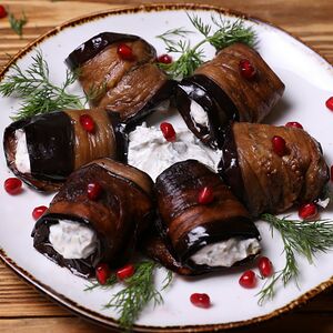 Սմբուկ լցոնած քամած մածունով