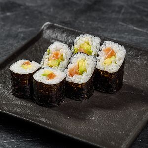 Сяке с авокадо