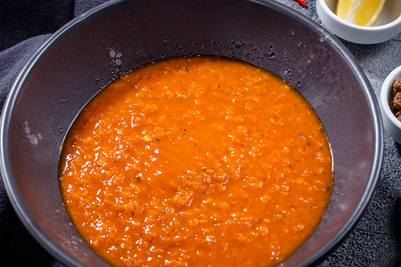 Суп-пюре из чечевицы