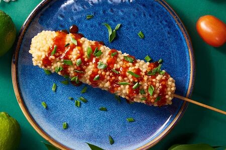 Корн-дог Медово-чесночный