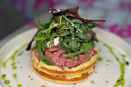 Панкейки с ростбифом Пп