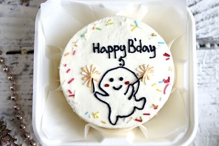 Бенто-торт с привидением