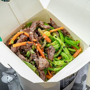 Вок с говядиной