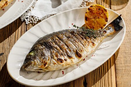 Дорадо на углях