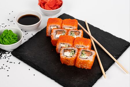 Калифорния с лососем