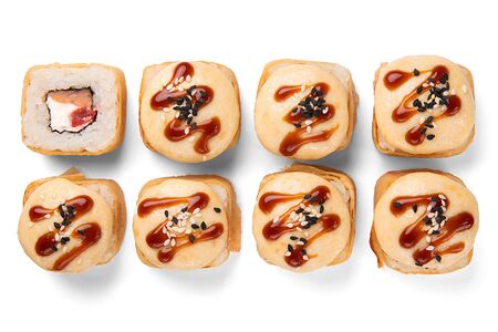 Запечённый ролл Блин, я ем!!!