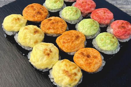 Ролл Радуга гриль