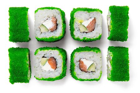 Ролл Калифорния с лососем