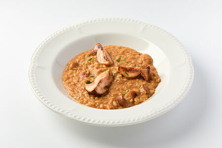 Ризотто с белыми грибами