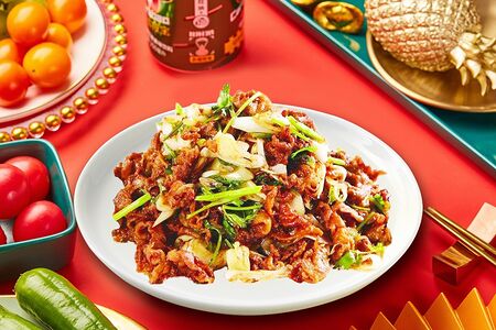 Жареная баранина с луком №409