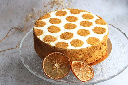 Торт Сметанник (Медовик)