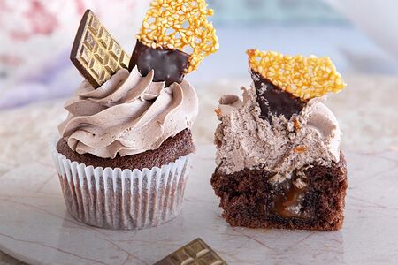 Капкейк шоколадный