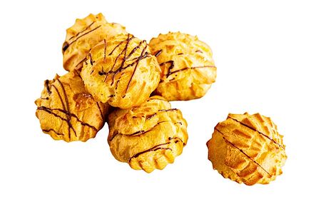 Шу с творожным кремом